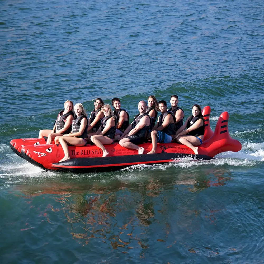 10 Passenger Elite Class Red Shark Side by Side
