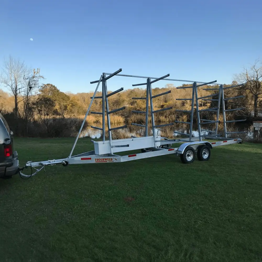 20-30 Place Welded Canoe Trailer