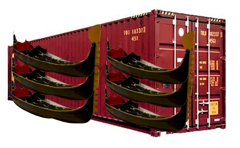Two 40' Container Load of Gondolas