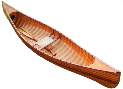 6 ft. Display Wood Canoe photo 2