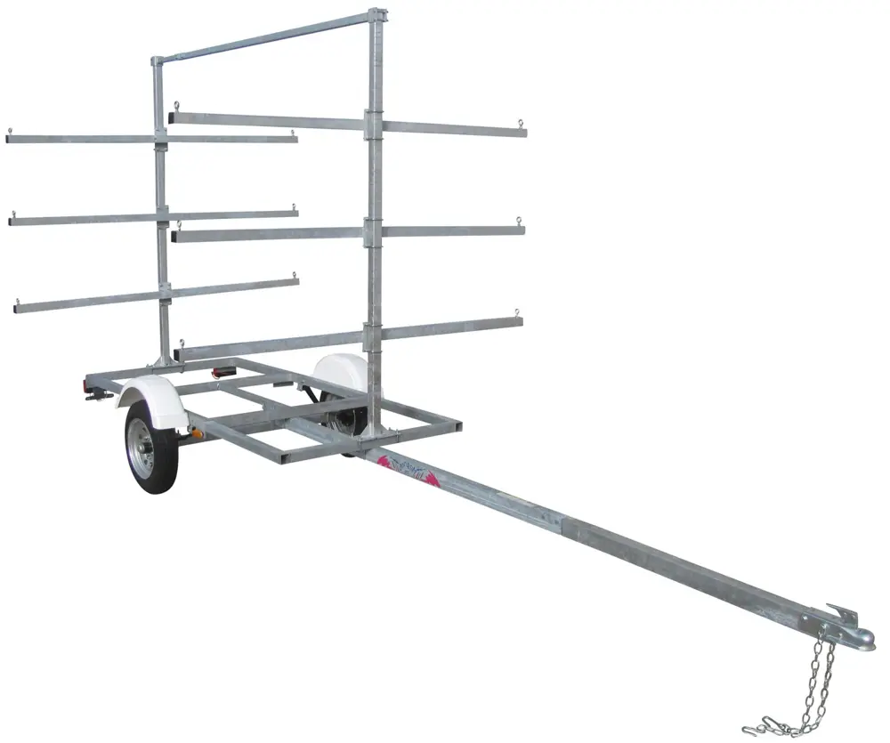 6 Place 17' Canoe Trailer