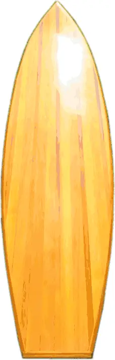 7' 9" Wood Short Board