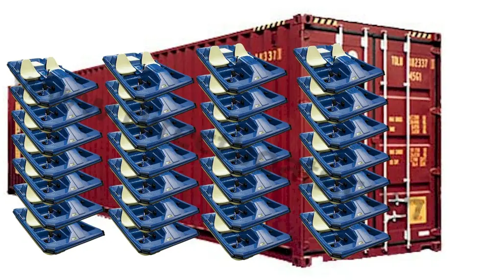Skipper 40' HC Container Load