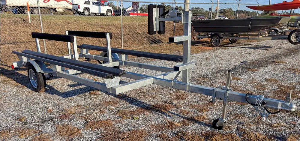 Galvanized Small Pontoon Boat Trailer