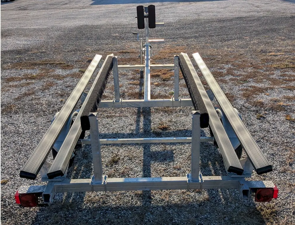 Galvanized Small Pontoon Boat Trailer photo 3