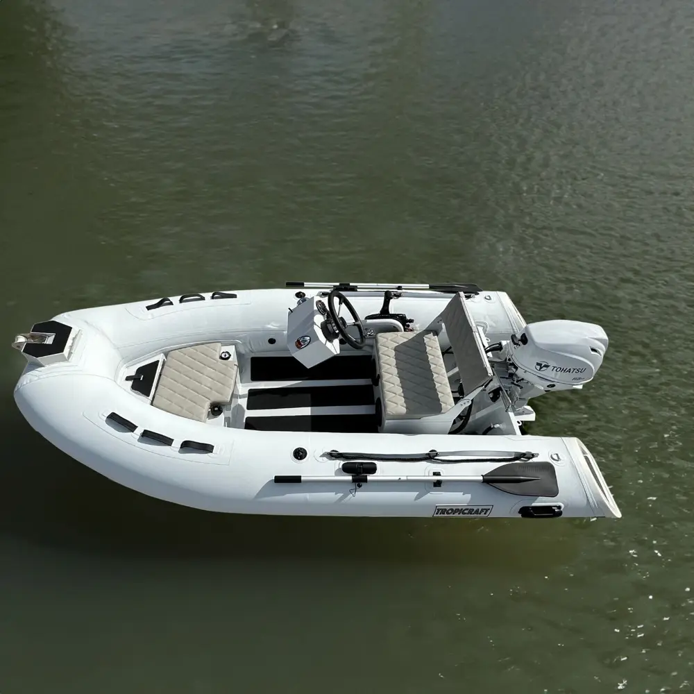 Tropicraft 320 Inflatable Boat w/ 20HP photo 2