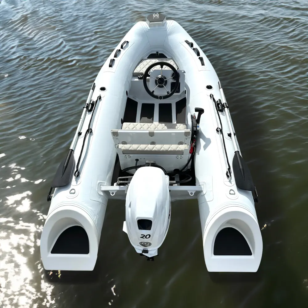 Tropicraft 320 Inflatable Boat w/ 20HP photo 3