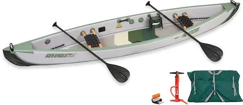 Inflatable Travel Canoe 16 Start Up Package
