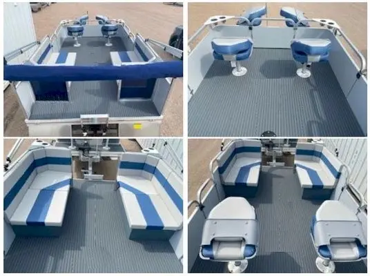 Laker 714 DLX Mini Pontoon Boat photo 2