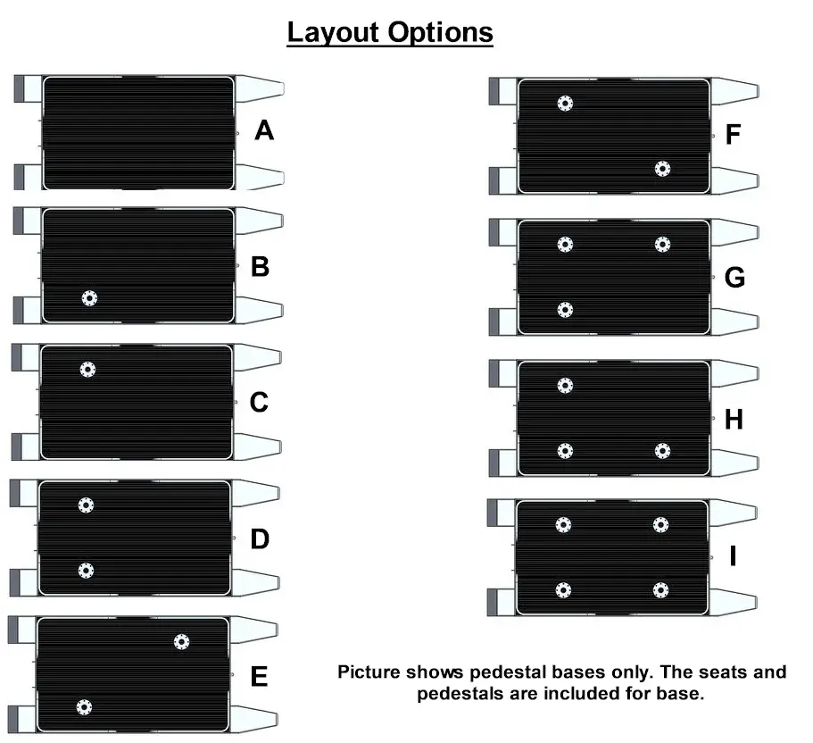 Laker 610 Basic Pontoon Boat photo 2