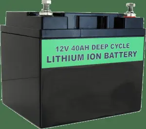 Lithium 12V 40AH Marine Battery