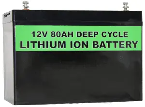 Lithium 12V 80AH Marine Battery