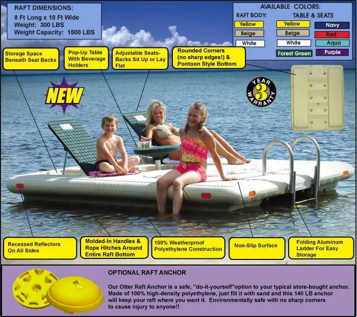 Sun Island Raft