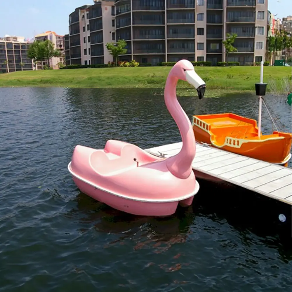 Pink Flamingo Pedal Boat photo 3