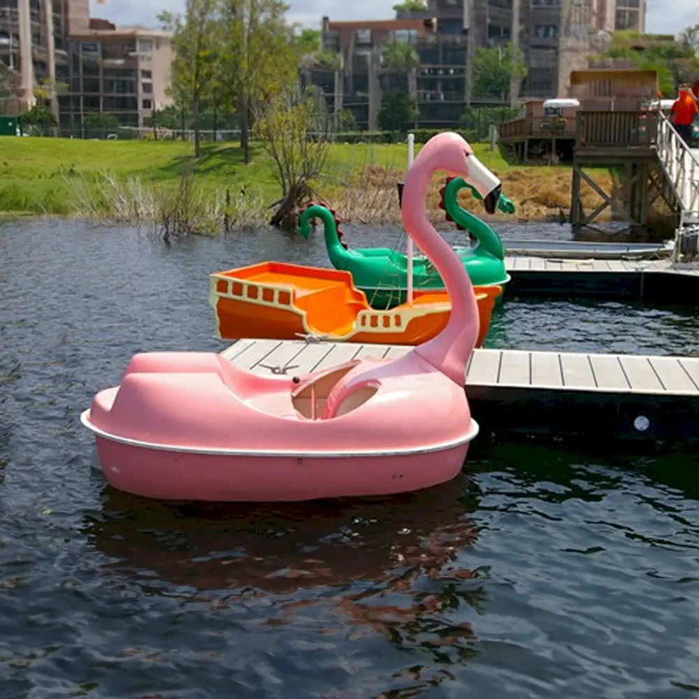 Pink Flamingo Pedal Boat photo 4
