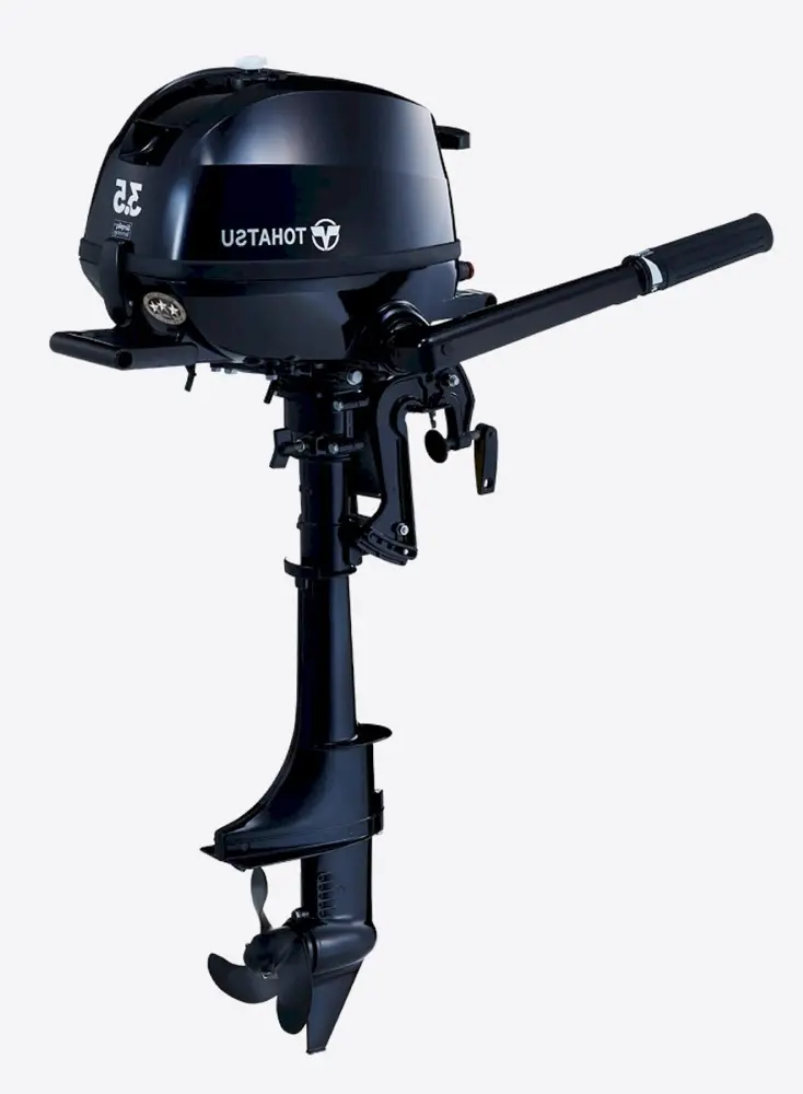 Tohatsu 3.5HP 4- Stroke Tiller Outboard