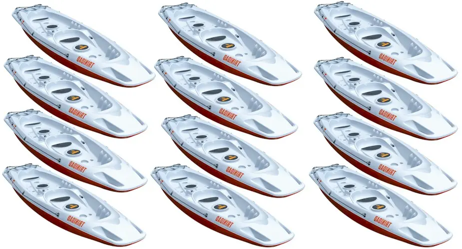 Trinidad Tandem Kayak 12 Pack