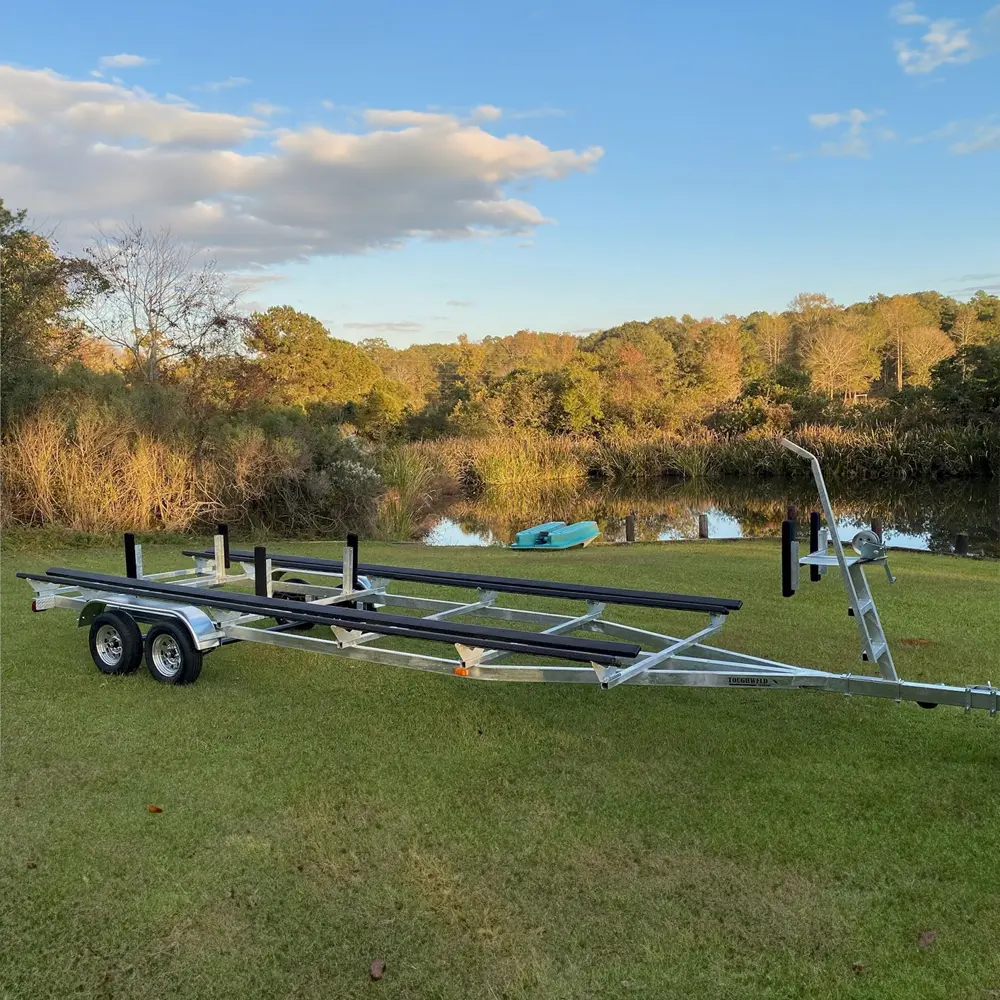 22' -24' Galvanized Pontoon Boat Trailer