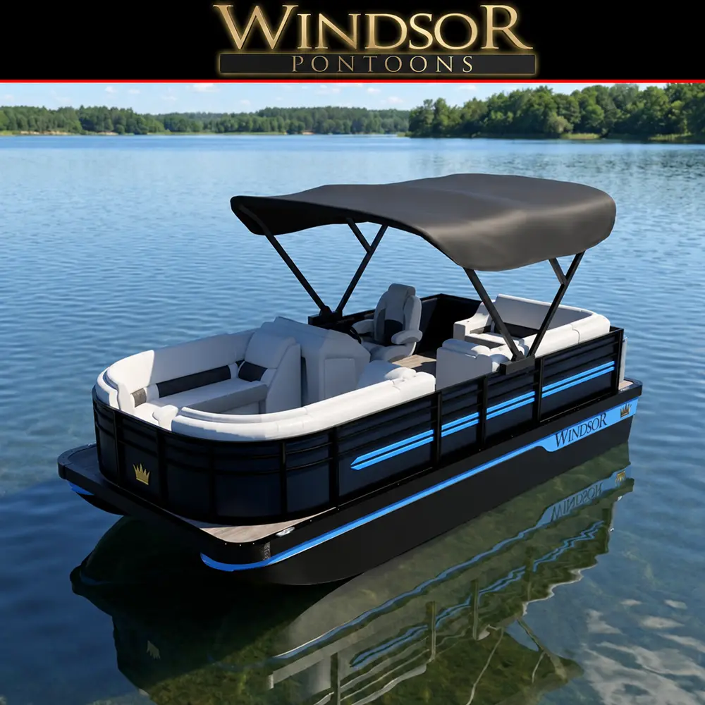 Windsor 186 FPR Electric Pontoon
