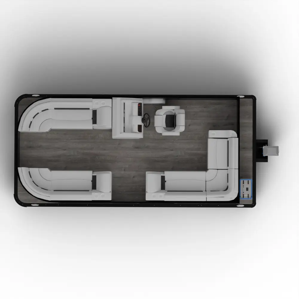 Windsor 186 FPR Electric Pontoon photo 2